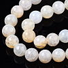 Natural Crackle Agate Beads Strands G-S359-240B-2-3