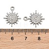 304 Stainless Steel Rhinestone Pendants RB-CBA9349-01P-3