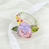 Handmade Lampwork Finger Rings WG782F0-02-1