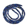 Natural Lapis Lazuli Beads Strands G-H042-B42-01-3