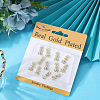 12Pcs Brass Pendants KK-BBC0019-16-5