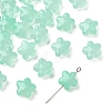 30Pcs Baking Paint Glass Beads GLAA-FS0001-99D-1