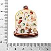 Christmas Theme Opaque Printed Acrylic Pendants SACR-Z005-07E-3