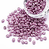 Dyed Opaque Colours Glass Seed Beads SEED-N004-007-05-1