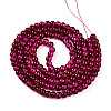 Crackle Glass Beads Strands X-CCG-Q002-6mm-08-2