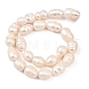 Natural Cultured Freshwater Pearl Beads Strands PEAR-F020-24A-3