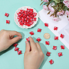 50Pcs Opaque Acrylic Beads OACR-PA0001-78-3