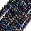 Natural Tiger Eye Beads Strands G-B133-A02-8mm-09-2