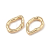 SHEGRACE Brass Spring Gate Rings XGRQ58793-761G-2