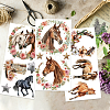 3 Sheets 3 Styles PVC Waterproof Decorative Stickers DIY-WH0404-053-4