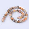 Natural Crazy Lace Agate Beads Strands X-G-Q462-6mm-12-2