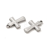 Non-Tarnish 304 Stainless Steel Pendants STAS-L025-004P-2