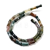 Natural Indian Agate Beads Strands G-Q178-A03-01-3