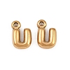 304 Stainless Steel Pendants STAS-S186-12U-G01-1