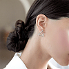 S925 Silver Geometric Square Triangle Earrings Minimalist Elegant Stylish Jewelry for Women GU8226-2-4