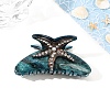 Starfish Pattern Acrylic Claw Hair Clips PW-WG255E6-22-1