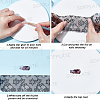 10 Rolls PET Lace Flower Nail Foils Floral Transfer Paper STIC-SP0001-18-4