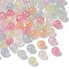 Luminous Transparent Acrylic Beads LACR-S001-13-8mm-2