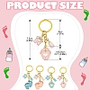 Alloy Enamel Keychain KEYC-YW00023-01-4