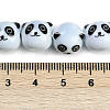 Handmade Porcelain Beads Strands PORC-P029-02B-4