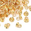 SHEGRACE Brass Bead Cap Bails XGRQ1U791-375G-1