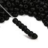 Frosted Opaque 6/0 Glass Seed Beads SEED-R029-4mm-A07-4