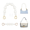 2Pcs 2 Style ABS Pearl & Acrylic Imitation Pearl Bag Strap FIND-WR0002-02-1