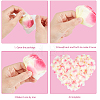 Cloth Artificial Rose Petals DIY-WH0399-60-7