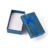 Rectangle Paper Jewelry Gift Boxes with Bowknot CON-TAC0010-79B-2