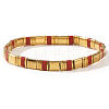 Glass Seed Beads Stretch Bracelets for Women MR9301-2-1