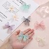 30Pcs 5 Colors Handmade Polyester Organza Bowknot Ornament Accessories DIY-CA0004-79-4