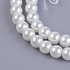 Eco-Friendly Dyed Glass Pearl Round Bead Strands X-HY-A008-6mm-RB001-2