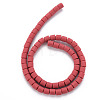 Polymer Clay Bead Strands CLAY-T001-C44-4