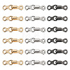18Pcs 3 Colors Alloy Adjustable Jean Hook and Eye Hook FIND-TA0010-76-2