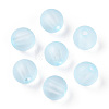 Transparent Acrylic Ball Beads FACR-R021-8mm-06-2