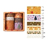 6 Rolls Christmas Hot Stampe Paper Decorative Paper Tapes Set STIC-H002-08C-1