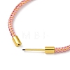 Braided Nylon Cord Bracelet Making MAK-L043-01G-12-2