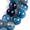 Natural Striped Agate/Banded Agate Beads X-AGAT-8D-8A-5