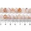 Natural Cherry Blossom Agate Beads Strands G-K380-A43-03-5