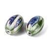 Vintage Handmade Porcelain Beads PORC-Q006-10H-2