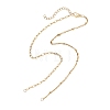 304 Stainless Steel Mixed Chain Necklace Makings AJEW-JB01549-1