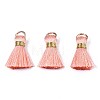 Handmade Polycotton(Polyester Cotton) Tassel Decorations FIND-R092-07-1