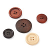 4-Hole Wooden Buttons BUTT-TA0001-06-2