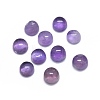 Natural Amethyst Cabochons G-O175-23-19-1