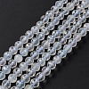 Natural Topaz Crystal Beads Strands G-F717-20-3