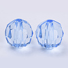 Transparent Acrylic Beads TACR-Q257-6mm-V41-2