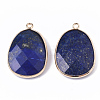 Natural & Synthetic Gemstone Pendants G-T131-08-3