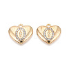 Alloy Rhinestone Pendants FIND-N008-26KCG-1
