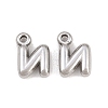 304 Stainless Steel Pendants STAS-S186-12N-P01-1