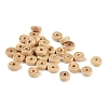 (Defective Closeout Sale: Blackening) Wood Beads WOOD-XCP0001-91-4